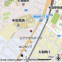 株式会社ミニミニ　半田店周辺の地図