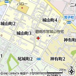 愛知県碧南市城山町5丁目29周辺の地図