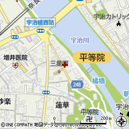 京都府宇治市宇治蓮華11周辺の地図