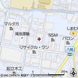 静岡県藤枝市八幡569周辺の地図