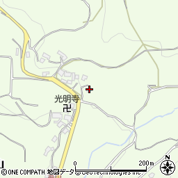 大阪府豊能郡豊能町高山255周辺の地図