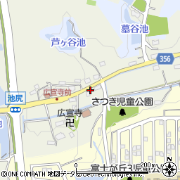 兵庫県三田市池尻104周辺の地図