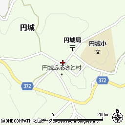 岡山県加賀郡吉備中央町円城734周辺の地図