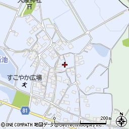 兵庫県加西市西長町861周辺の地図