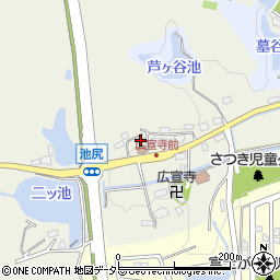 兵庫県三田市池尻116周辺の地図