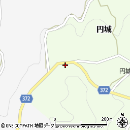 岡山県加賀郡吉備中央町円城58周辺の地図