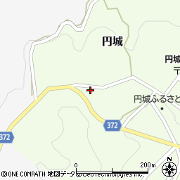 岡山県加賀郡吉備中央町円城106周辺の地図