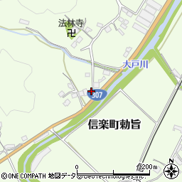 滋賀県甲賀市信楽町勅旨1831周辺の地図