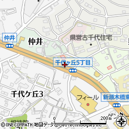愛知県常滑市折戸周辺の地図