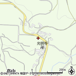 大阪府豊能郡豊能町高山1368周辺の地図