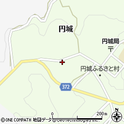 岡山県加賀郡吉備中央町円城84周辺の地図