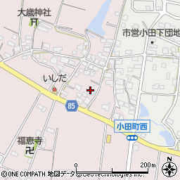 兵庫県小野市福住町399周辺の地図