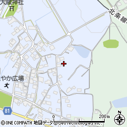 兵庫県加西市西長町885周辺の地図