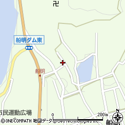 静岡県浜松市天竜区船明243周辺の地図