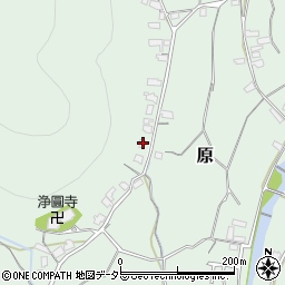 大阪府高槻市原511周辺の地図