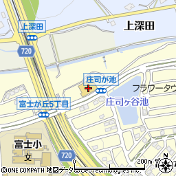 ドラッグストアコスモス富士が丘店周辺の地図