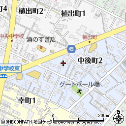 亀島商店周辺の地図