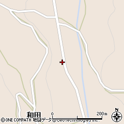 岡山県加賀郡吉備中央町和田431周辺の地図