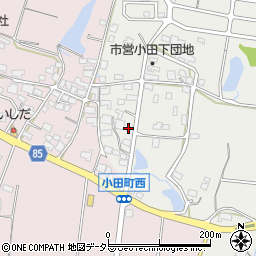 兵庫県小野市小田町931周辺の地図