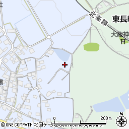 兵庫県加西市西長町周辺の地図