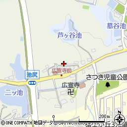兵庫県三田市池尻108周辺の地図