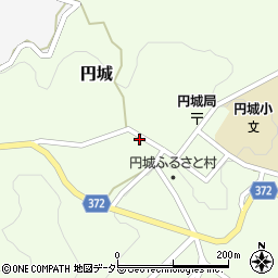 岡山県加賀郡吉備中央町円城92周辺の地図