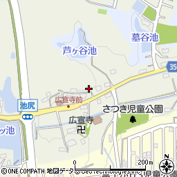 兵庫県三田市池尻134周辺の地図