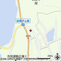 静岡県浜松市天竜区船明224周辺の地図