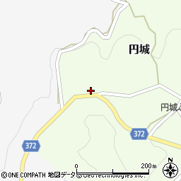 岡山県加賀郡吉備中央町円城57周辺の地図