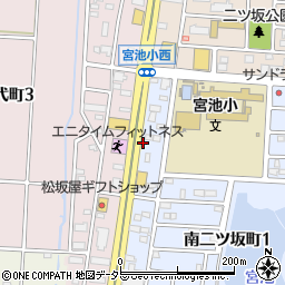 株式会社ブルーボックス半田店周辺の地図
