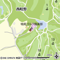 兵庫県川西市西畦野金ヶ谷周辺の地図