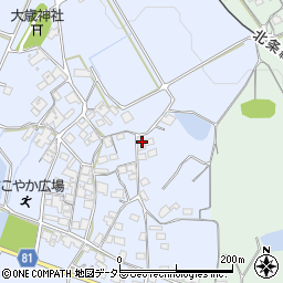 兵庫県加西市西長町867周辺の地図