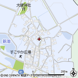 兵庫県加西市西長町852周辺の地図