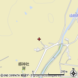 兵庫県三田市山田183周辺の地図