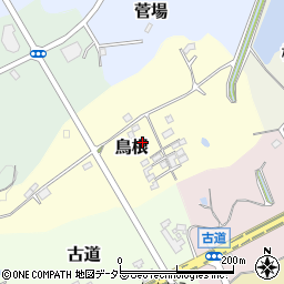 愛知県常滑市鳥根周辺の地図