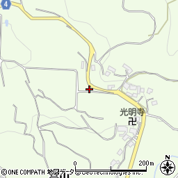 大阪府豊能郡豊能町高山1365周辺の地図