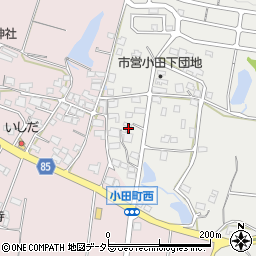 兵庫県小野市小田町929周辺の地図