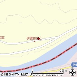 広島県三次市作木町伊賀和志45周辺の地図