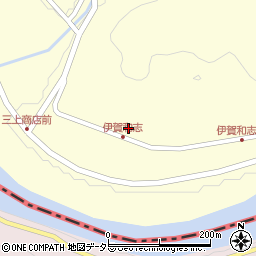 広島県三次市作木町伊賀和志116周辺の地図