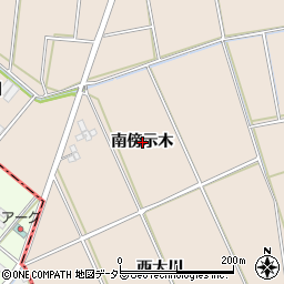 愛知県安城市根崎町（南傍示木）周辺の地図