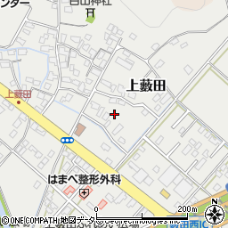 静岡県藤枝市上藪田303-1周辺の地図