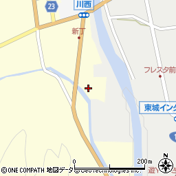松尾重機運送　東城営業所周辺の地図