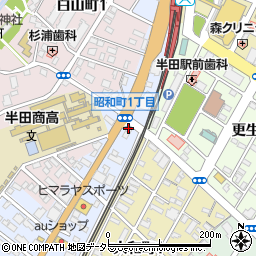 愛知県司法書士会半田支部周辺の地図