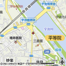 京都府宇治市宇治蓮華41周辺の地図
