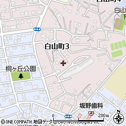 ＭＨＹ白山周辺の地図