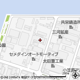 コクネ製作株式会社碧南工場周辺の地図