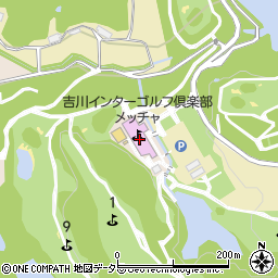 吉川インターゴルフ倶楽部ＭＥＣＨＡ周辺の地図