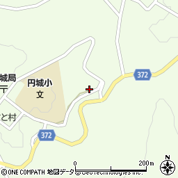 岡山県加賀郡吉備中央町円城807周辺の地図
