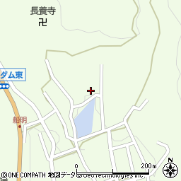 静岡県浜松市天竜区船明103周辺の地図