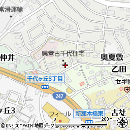 愛知県常滑市南古千代5周辺の地図